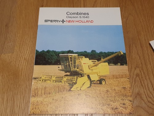 New holland clayson 1540 - holland,