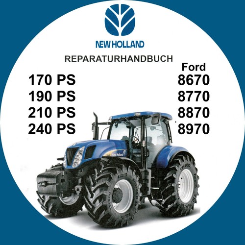 Manuale officina new holland - new,