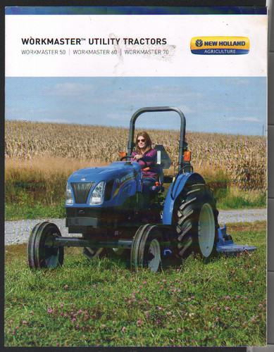 Foglietto brochure trattore