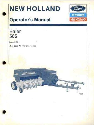 Manuale operatore new holland - operatore,