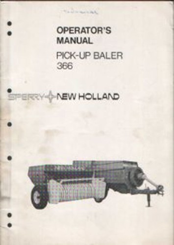 Manuale operatore new holland - manuale,