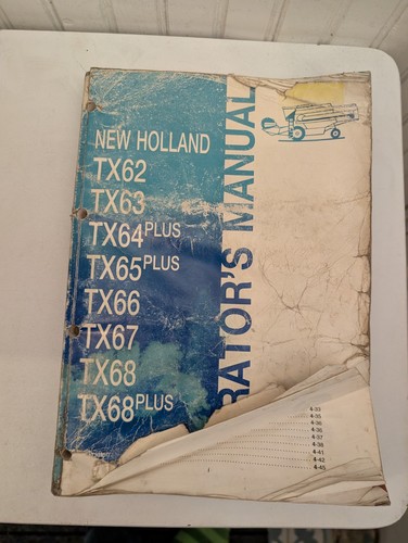New holland tx62 - holland, tx68