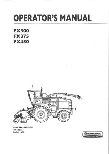 New holland foraggiatore - new,