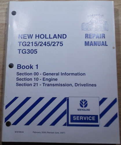 New holland tg215 tg245 tg275 - tg245,