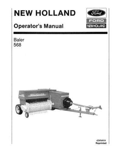 Manuale operatore new holland - operatore,