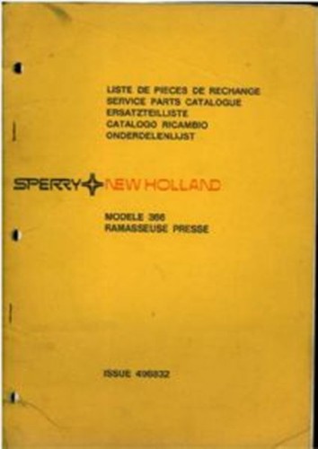 New holland baler - baler, manuale