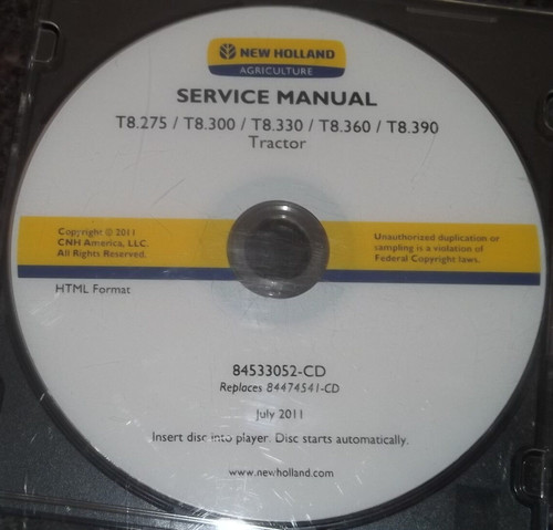 New holland 275 300 - holland, t8.300
