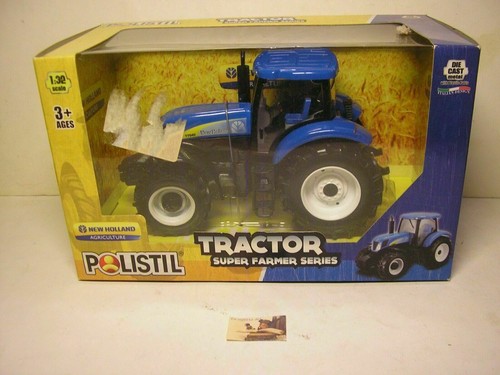 Die cast polistil tractor new - polistil,