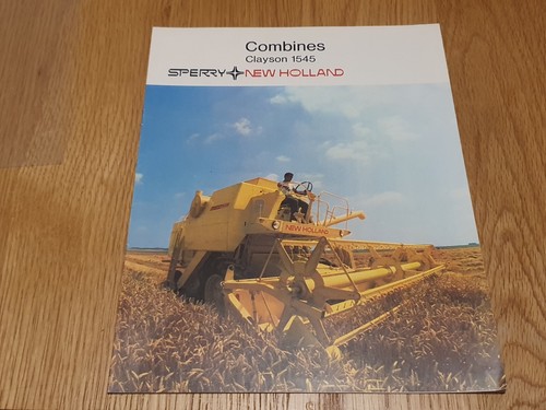 New holland clayson - new, 1545