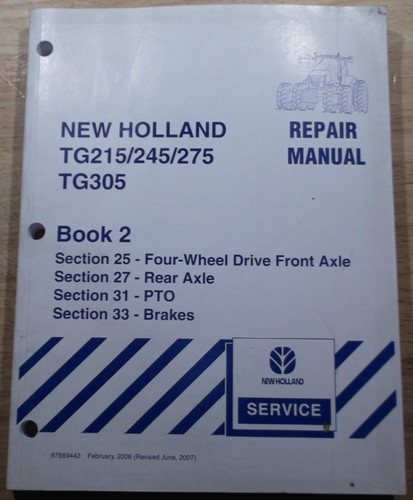 New holland tg215 tg245 - tg215, tg275