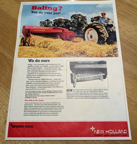 Pubblicità new holland - pubblicità, super