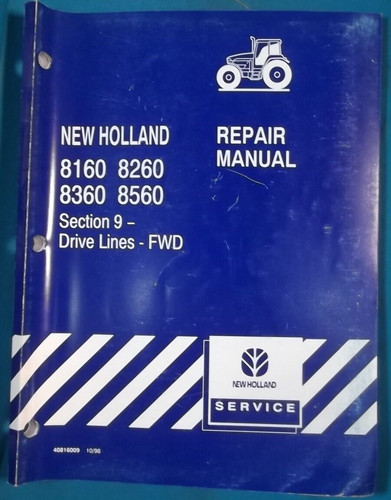 New holland 8160 - 8260, 8360