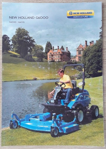 Brochure trattorino tagliaerba