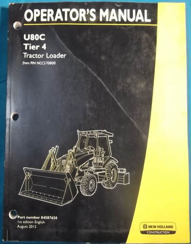 New holland u80c tier - u80c, 4