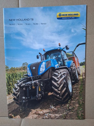 New holland 14 depliant - holland, t8
