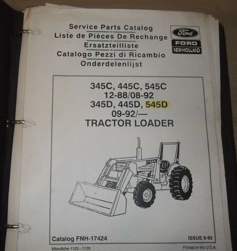 Ford new holland - new, parti